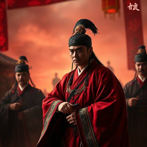 Image of the TV show 'Crimson Dynasty', a historical drama