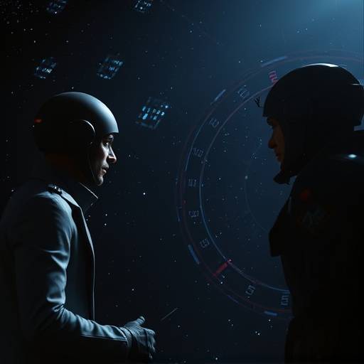 Image of the TV show 'Galactic Frontier', a space opera