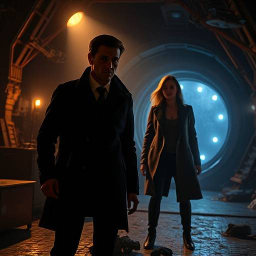 Image of the TV show 'The Aetherium Files', a sci-fi mystery